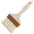 Winco Pastry & Basting Brushes with Natural Boar Hair Bristles and Plastic Ferrules
