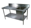 John Boos EPT6R5-3048GSK-R Prep Table Sink Unit