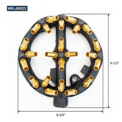 Jet Burner w/ 23 Round Tips GSW WR-JBR23LP, 6.5 lbs, LP