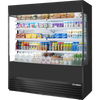 True TOAM-72GS-HC~NSL01 Glass Sided Refrigerator with Hydrocarbon Refrigerant~Non Standard Look Version 01