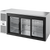 True TBR72-RISZ1-L-S-111-1 Reach-In Single Zone Refrigerator with Left Side Refrigeration System. Stainless Exterior and Glass Slide Doors