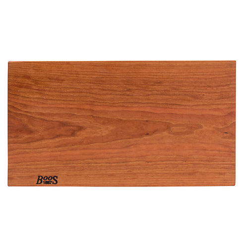 John Boos CHY-RST2112175 Cherry Rustic Edge Cutting Board