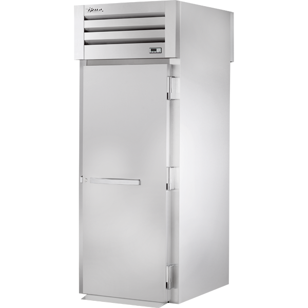 True STG1RRT89-1S-1S-HC Roll-Thru Solid Swing Door 89" High Refrigerator