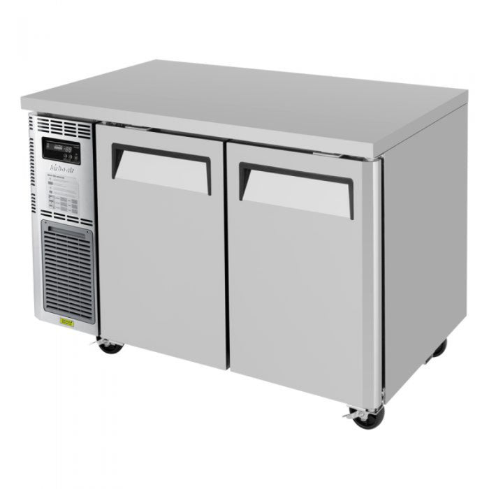 Turbo Air JUF-48-N J Series Side Mount Undercounter Freezer Two Section, 9.93 cu. ft.