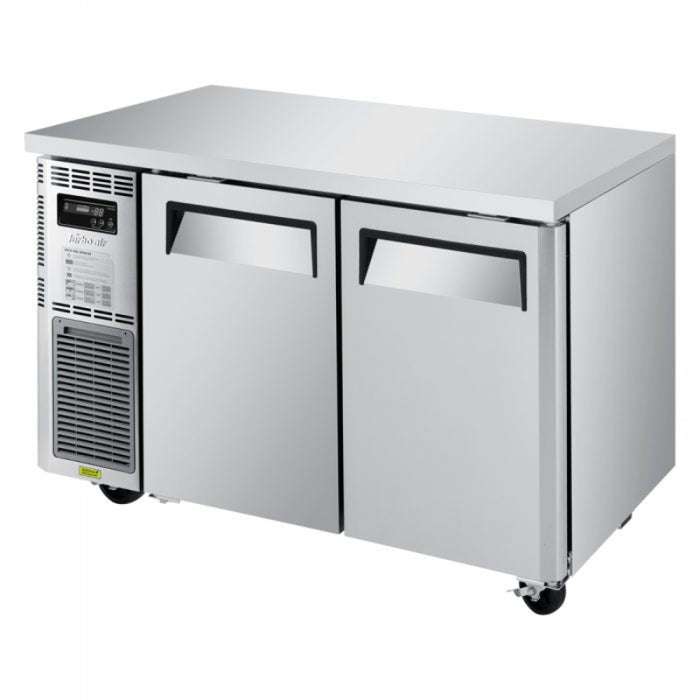 Turbo Air JUF-48S-N J Series Side Mount Undercounter Freezer Two Section, 8.92 cu. ft.