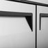 Turbo Air JUR-60S-N6 J Series Side Mount Undercounter Refrigerator Two Section, 11.31 cu. ft.