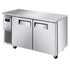 Turbo Air JUR-60S-N6 J Series Side Mount Undercounter Refrigerator Two Section, 11.31 cu. ft.