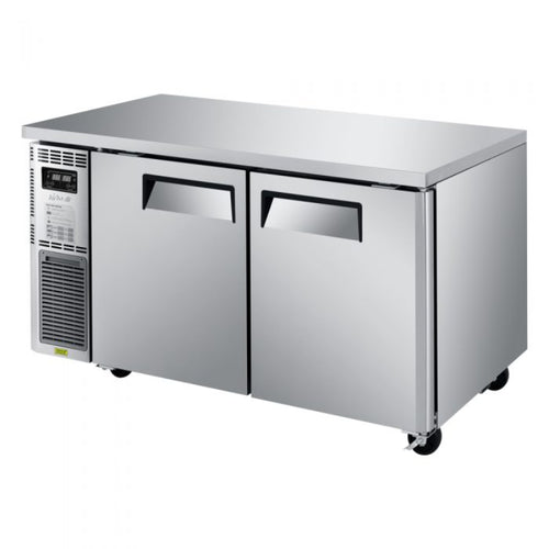 Turbo Air JURF-60-N J Series Side Mount Undercounter Dual Temp Refrigerator/Freezer Two Section, 6.89 cu. ft.