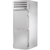 True STG1HRI89-1S Roll-In Roll-In Solid Swing Door 89" High Heated Cabinet