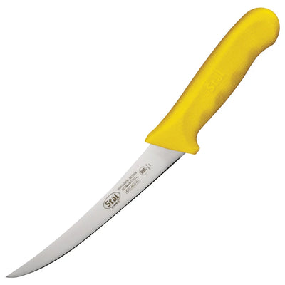 Winco KWP-60 Series Stäl 6" Commercial Boning Knives – Flexible & Curved Blades with German Steel