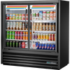 True TVM-48SL-48-HC~VM01 Slim Line Refrigerator with Hydrocarbon Refrigerant~Visual Merchandiser Version 01