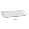 Yanco SH-213 Shanghai Rectangular Plate, China, Bone White (1Dz)