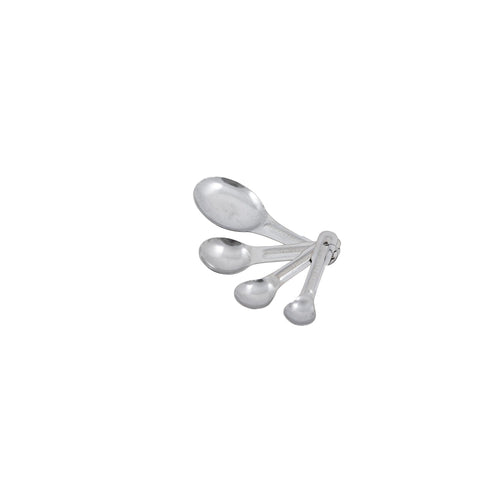 Adcraft MSS-4 Stainless Steel Measuring Spoon – 4 Piece Set