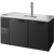 True TDR60-RISZ1-L-B-SS-1 Reach-In Single Zone Refrigerator with Left Side Refrigeration System. Black Exterior and Solid Swing Doors
