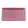 CAC Chinaware Color Arts Rect. Platter Plum 10"