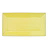 CAC Chinaware Color Arts Rect. Platter Sunflower 13"