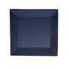 CAC Chinaware Color Arts Square Plate Cobalt Blue 10"