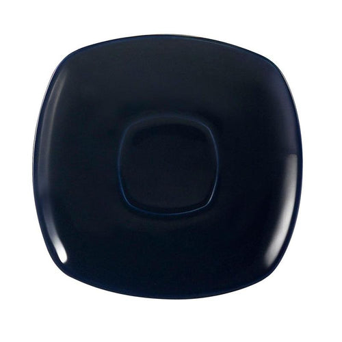 CAC Chinaware Color Arts Square Saucer Cobalt Blue For KC-1-CBU 6"