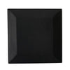 CAC Chinaware Color Arts Square Plate Black 8"