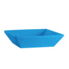 CAC Chinaware Color Arts Square Bowl Peacock 42oz 8"