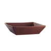 CAC Chinaware Color Arts Square Bowl Plum 42oz 8"