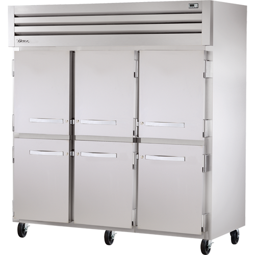 True STG3R-6HS-HC Reach-In Solid Half Swing Door Refrigerator