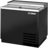 True TD-36-12-HC Solid Slide Lid Deep Well Horizontal Bottle Cooler with Hydrocarbon Refrigerant