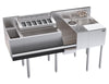 Krowne Royal Series 60"L x 24"D Zero-Step Cocktail Station – MODEL KR24-MX60
