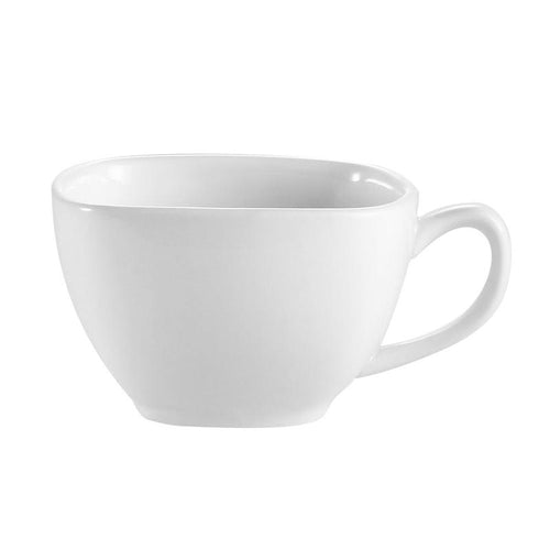 CAC Chinaware Kingsquare Square Cup 8oz 3 3/4"