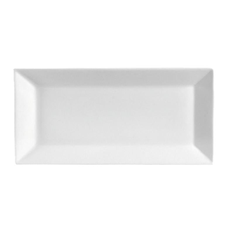 CAC Chinaware Kingsquare Long Rect. Platter 11 5/8"