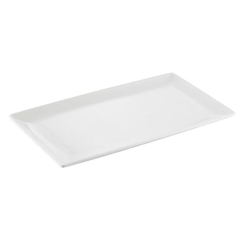CAC Chinaware Kingsquare Deep Coupe Rect. Platter 13 1/2"