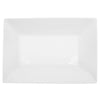 CAC Chinaware Kingsquare Coupe Rect. Platter 11 3/4"