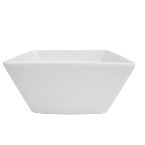 CAC Chinaware Kingsquare Deep Square Bowl 4oz 3 1/4"