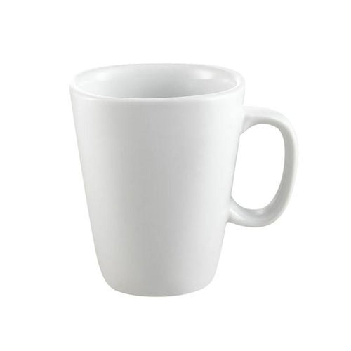 CAC Chinaware Kingsquare Square Mug 10oz 3 1/4"