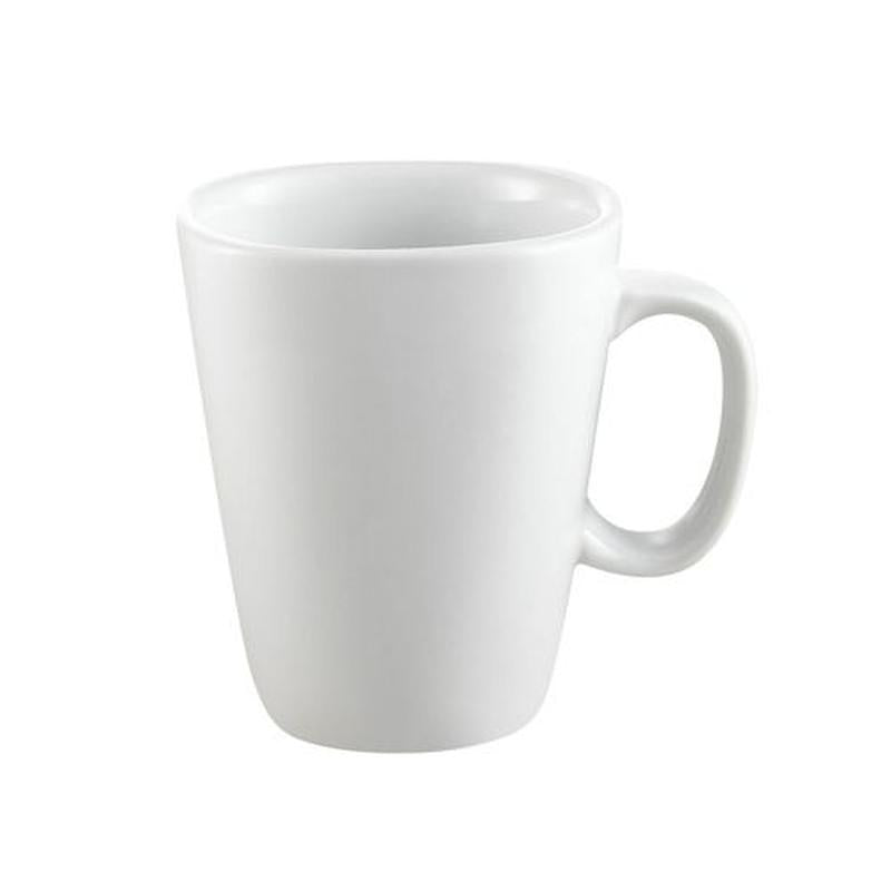 CAC Chinaware Kingsquare Square Mug 8oz 3"