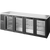 True TBR108-RISZ1-L-B-GGGG-1 Reach-In Single Zone Refrigerator with Left Side Refrigeration System. Stainless Exterior and Glass Swing Doors