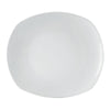 CAC Chinaware Key West Coupe Curved Rect. Plate 10"