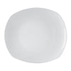 CAC Chinaware Key West Coupe Curved Rect. Plate 8"
