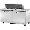 True TSSU-60-12-HC~SPEC3 Solid Door Sandwich/Salad Unit with Hydrocarbon Refrigerant~Spec Package 3