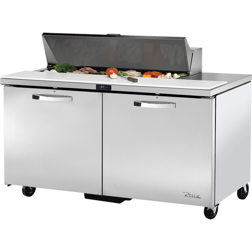 True TSSU-60-12-HC~SPEC3 Solid Door Sandwich/Salad Unit with Hydrocarbon Refrigerant~Spec Package 3