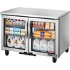 True TUC-48G-HST-HC~FGD01 Glass Door Refrigerator with with Health Safety Timer & Hydrocarbon Refrigerant~Framed Glass Door Version 01