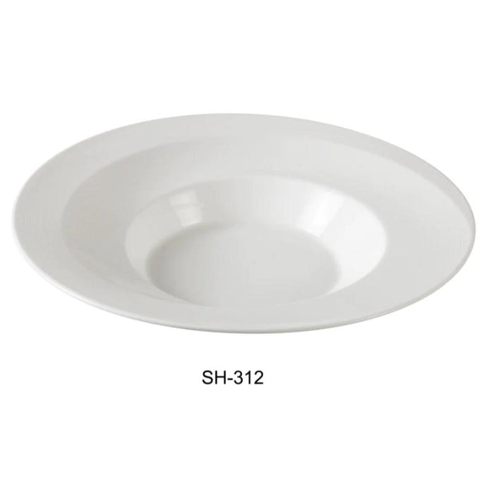 Yanco SH-312 Shanghai 12.5″ Pasta Bowl, 24 oz Capacity, China, Bone White (1Dz)