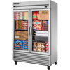 True TS-49FG-HC~FGD01 Reach-In Glass Swing Door Stainless Steel Freezer