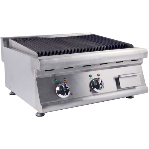 Cookline LG2-E 26-Inch Electric Lava Rock Charbroiler - 7,200W