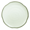 Thunder Group Melamine Western 7-1/4" Diameter x 1-1/4" Height, Lotus Shape Plate, Victoria, 1 doz
