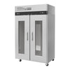 Turbo Air M3R47-2-G-N M3 Top Mount Reach-in Refrigerator With Self-Cleaning Condenser 42.3 cu. ft.