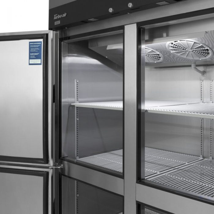 Turbo Air M3F72-6-N M3 Freezer Top Mount Reach-in Three Section With Solid Doors 65.6 cu. ft.