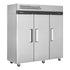 Turbo Air M3R72-3-N M3 Top Mount Reach-in Refrigerator With Self-Diagnostic Monitoring 65.8 cu. ft. System