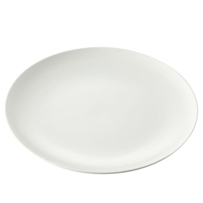 CAC Chinaware Majesty-Coupe Coupe Oval Platter 10"