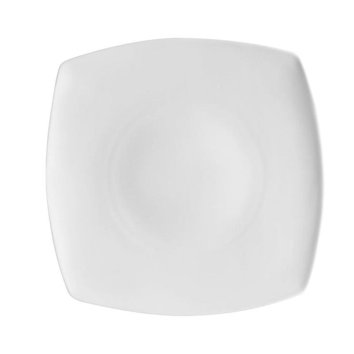 CAC Chinaware Majesty Square Plate 12 1/2"